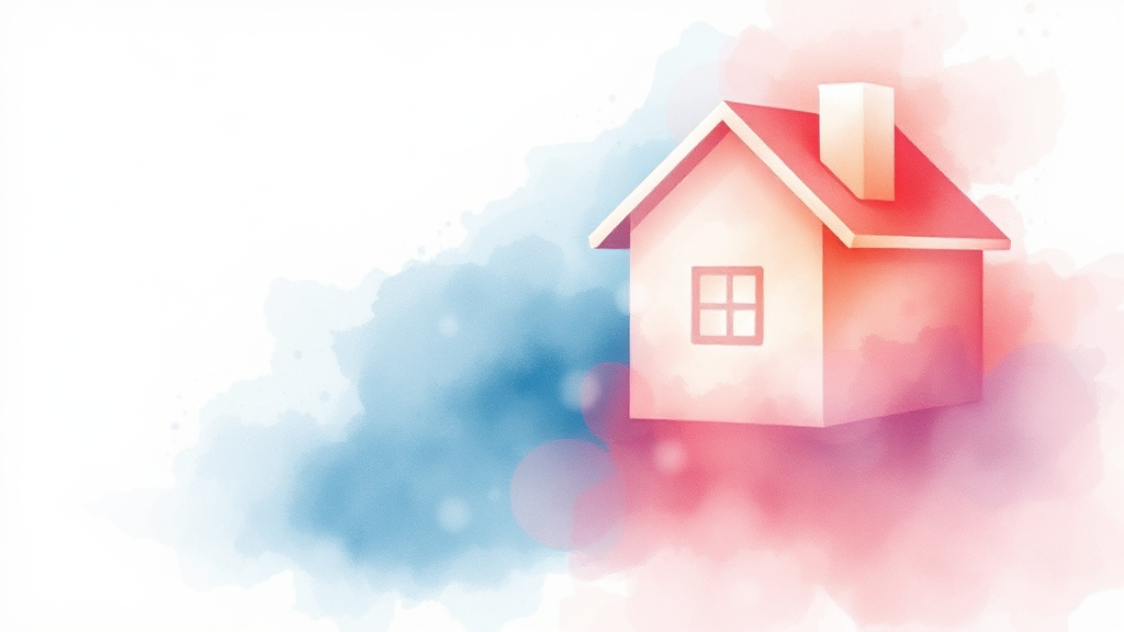 주택연금 가입, 이것이 궁금하다! (watercolor 스타일)