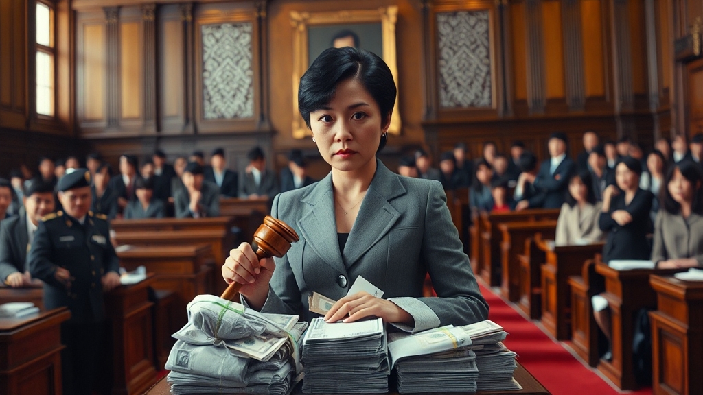 특검 수사 배경 및 법적 근거 (realistic 스타일)