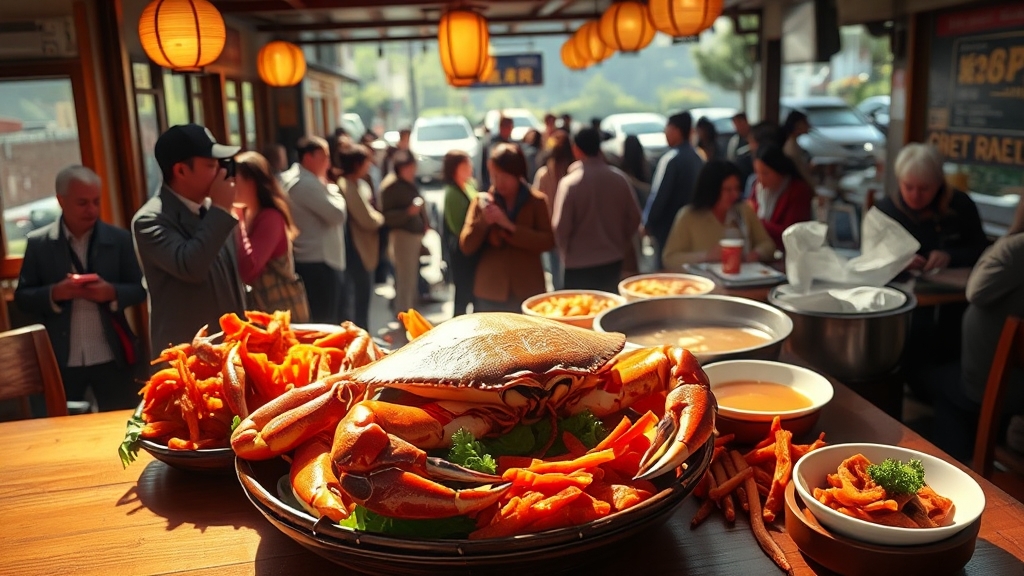 게국지 맛집 방문 전 필수 확인 사항 (realistic 스타일)