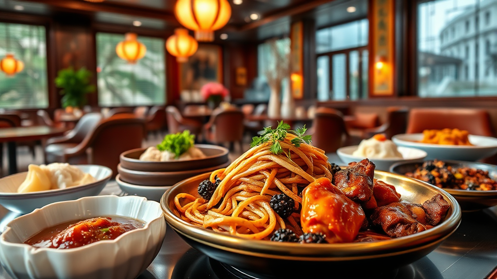 실제 방문객의 메뉴 시식 후기 (realistic 스타일)