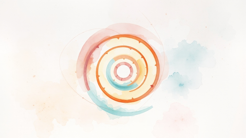 피보나치 수열이란? (watercolor 스타일)