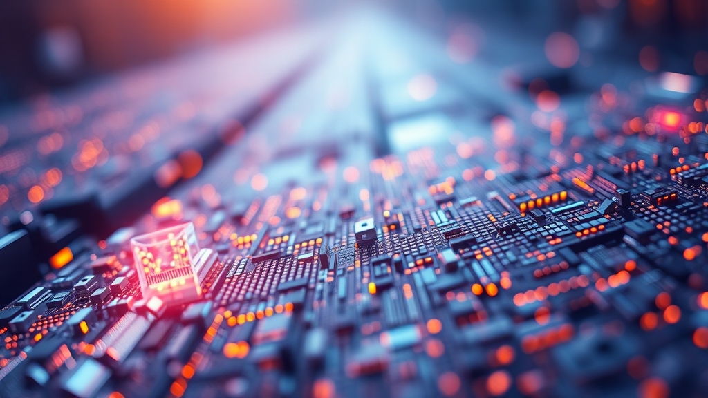 HBM4 및 차세대 메모리 협력 (realistic 스타일)