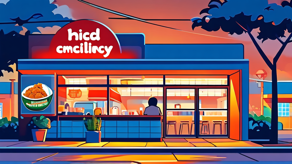 다른 사람들은 쏜살치킨을 어떻게 평가할까? (cartoon 스타일)