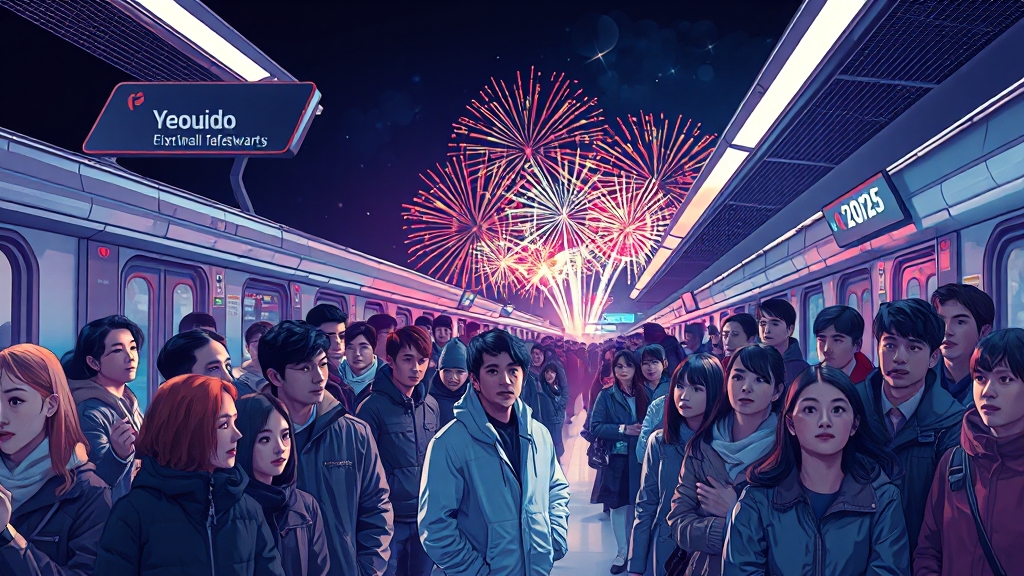 혼잡 피하는 교통 정보 (illustration 스타일)