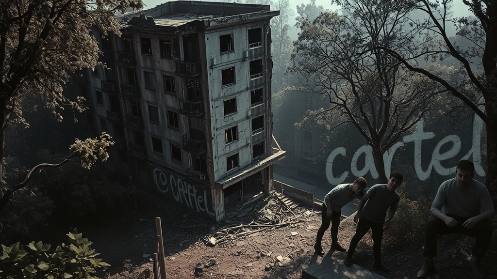 카르텔이 경제에 미치는 영향과 문제점 (realistic 스타일)