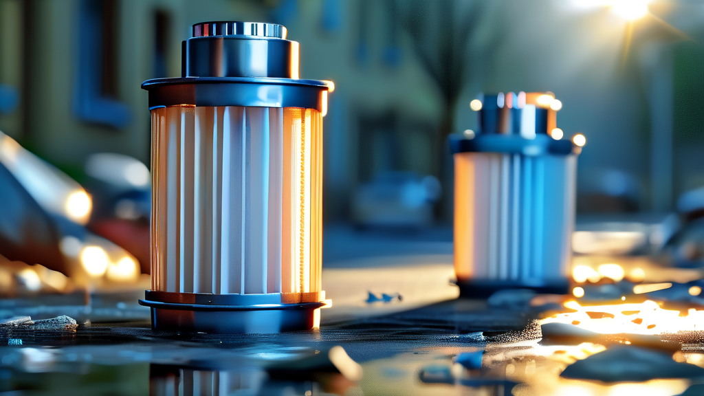 활성탄 필터 교체 시기, 놓치면 발생하는 문제점 (realistic 스타일)