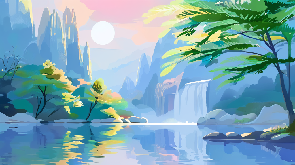 관광기금 고갈과 K-컬처 지원, 인상의 명분 (watercolor 스타일)