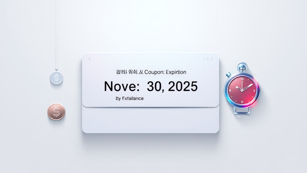 사용 기한 및 잔액 확인 (illustration 스타일)