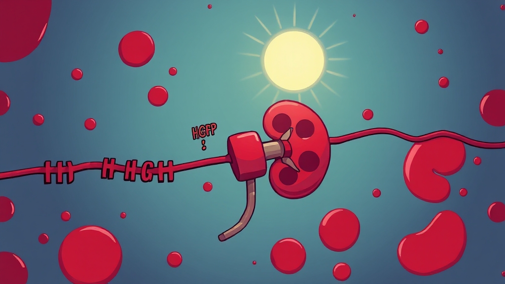 투석 시작, 언제 해야 할까? (cartoon 스타일)