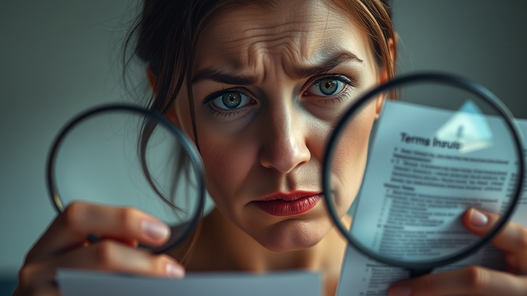 보험금 지급 거절, 왜? (realistic 스타일)