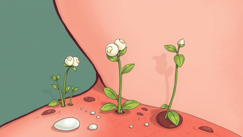 흉터 크림 선택 기준 (illustration 스타일)