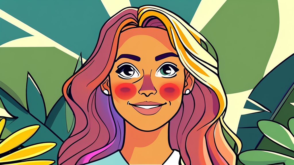 팔자주름 필러 시술 전후 주의사항 및 관리법 (cartoon 스타일)