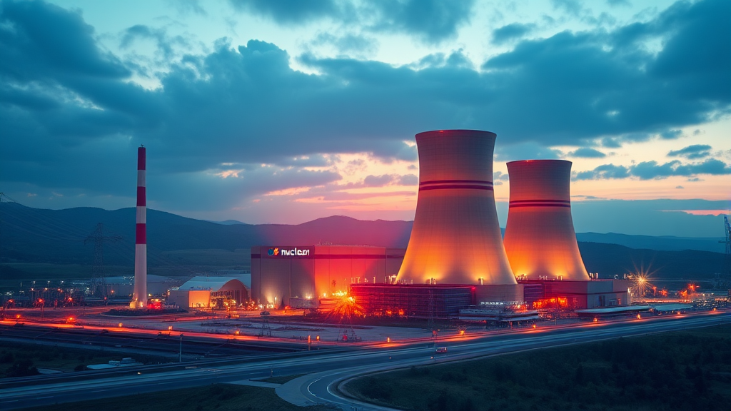 신규 원전 및 SMR 시장 동향 분석 (realistic 스타일)