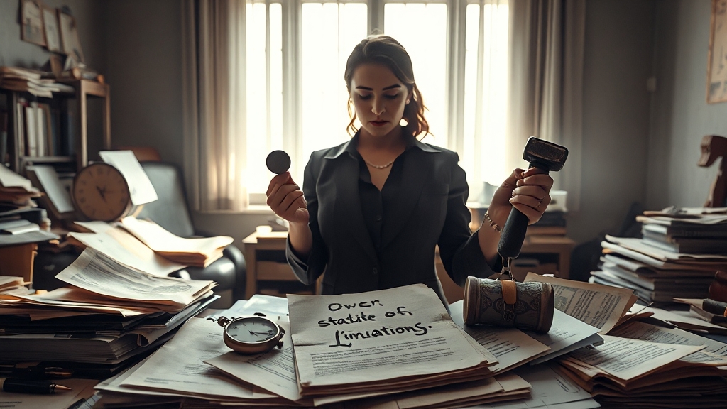 채무 확인 및 소멸시효 (realistic 스타일)