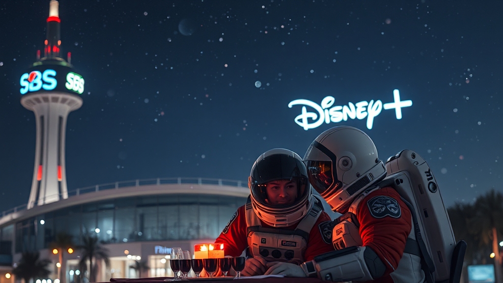 방송 시간 & OTT 정보 (realistic 스타일)