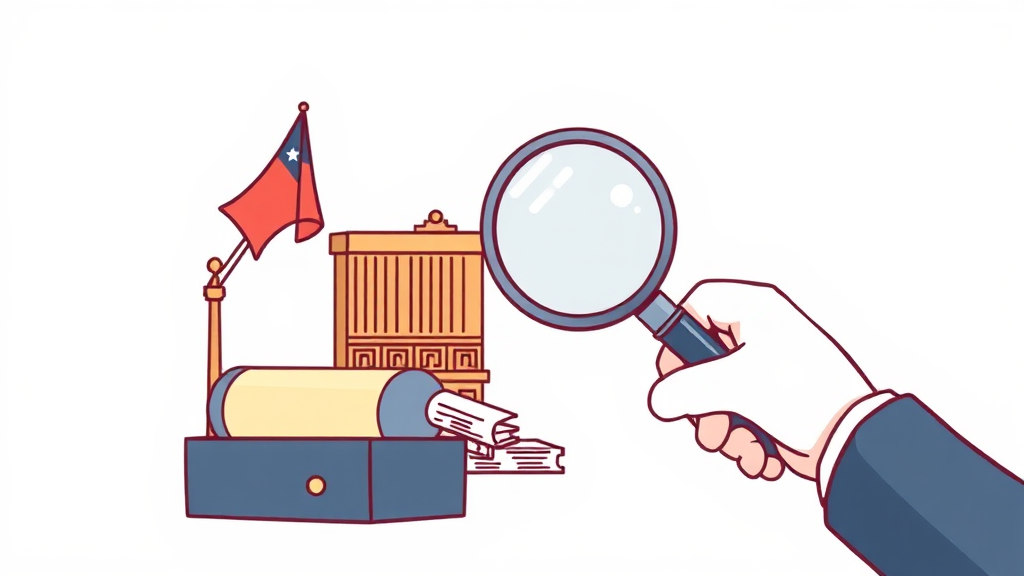 경매정보 사이트 소개 및 목적 (illustration 스타일)