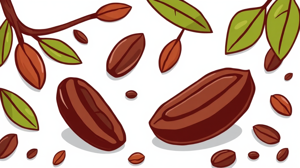 다크초콜릿, 무엇이 우리 몸을 튼튼하게 할까? (cartoon 스타일)