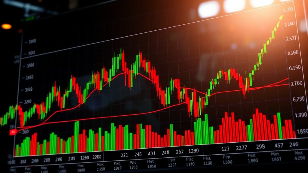 기술적 분석과 전문가들의 목표 주가 (realistic 스타일)