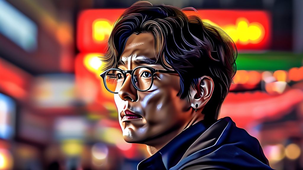 시장 반응 및 하이브 주가 동향 (realistic 스타일)