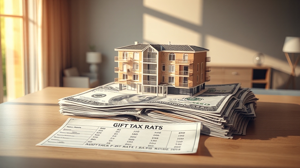 아파트 증여 절세: 기본 원리 (realistic 스타일)
