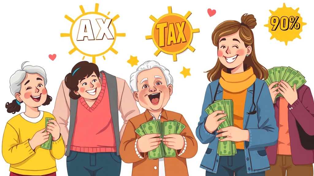 얼마나 감면받을 수 있을까요? (cartoon 스타일)