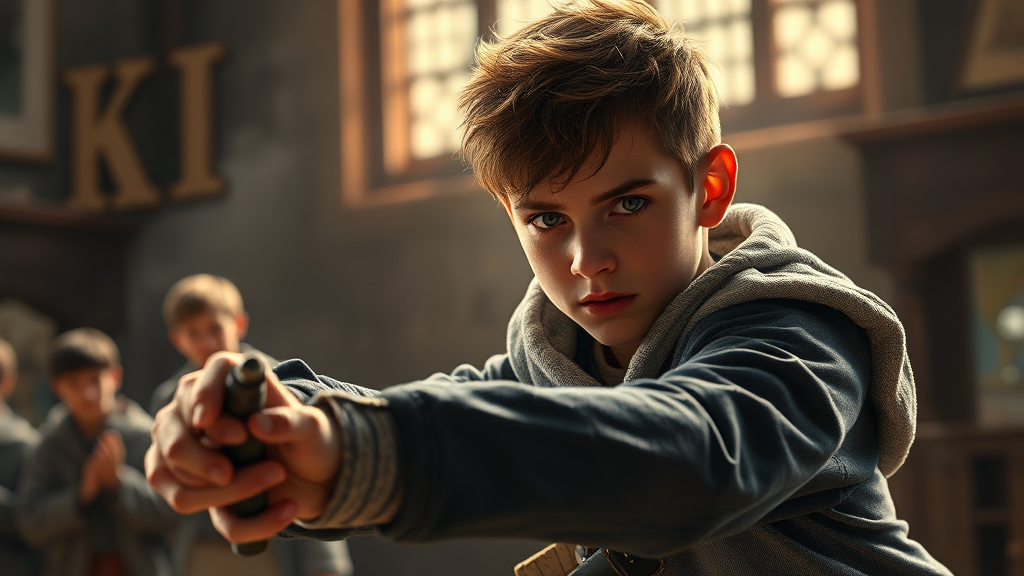 주인공과 배경: 현실적인 동기로 특별한 능력을 얻다 (realistic 스타일)