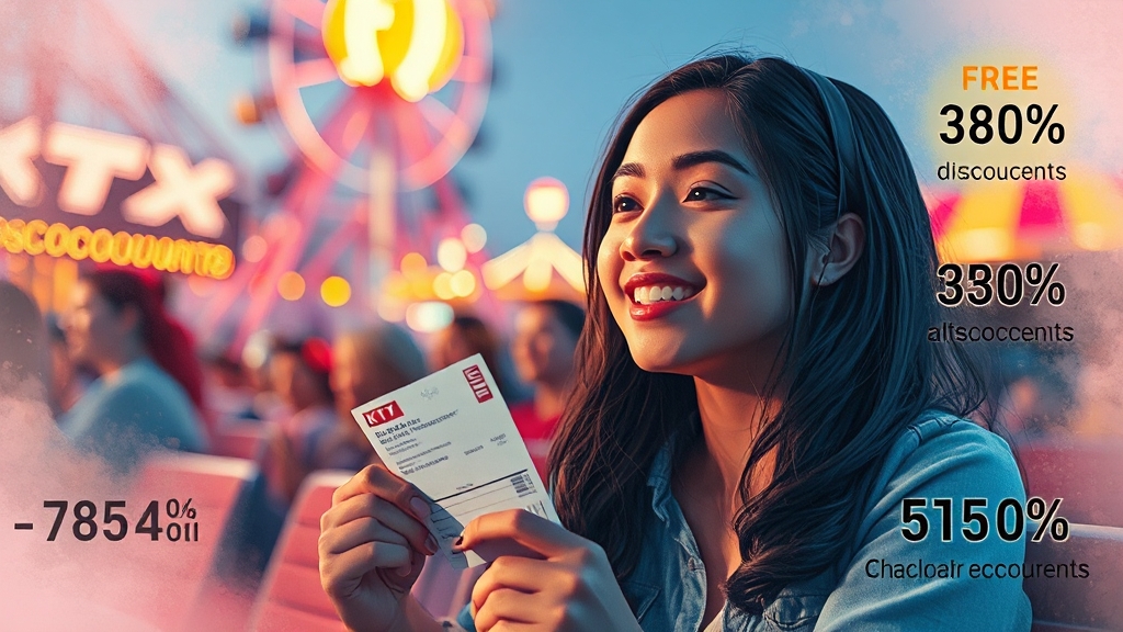 수험생 할인, 어디서 받을까? (watercolor 스타일)