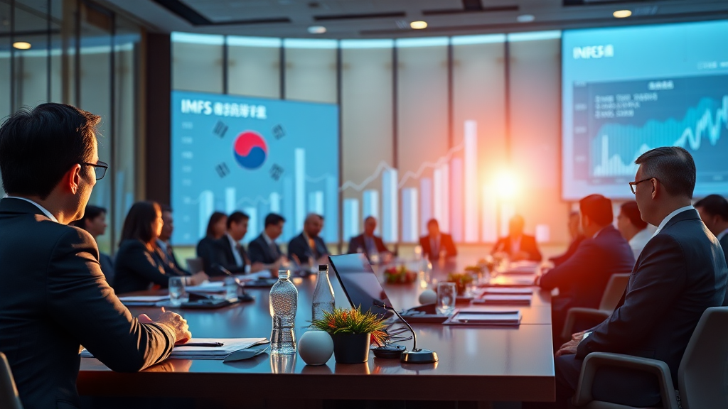 IMF 2025 한국 경제 분석 9 IMF 연례협의 주요 논의 (realistic 스타일)