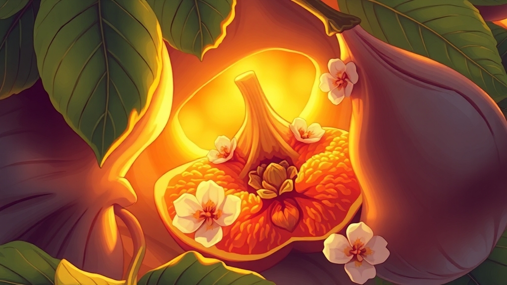 무화과, 어떤 과일일까? (illustration 스타일)