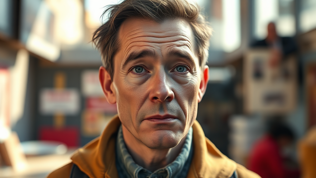 AI 부업, 이상과 현실 비교 (realistic 스타일)