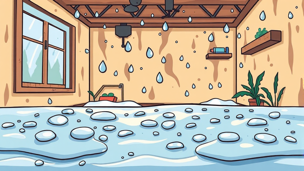 결로 현상이란? (cartoon 스타일)