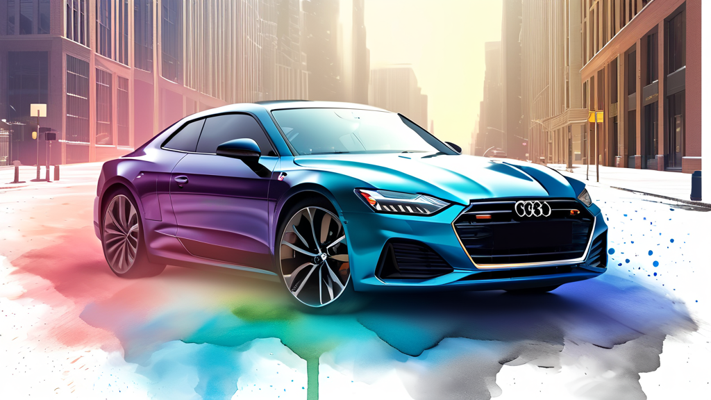 자동차 사고, 현명한 보험 선택으로 든든하게 대비하기 (watercolor 스타일)