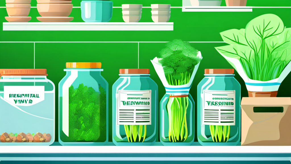 신선한 두릅 고르는 법과 똑똑한 보관법 (illustration 스타일)