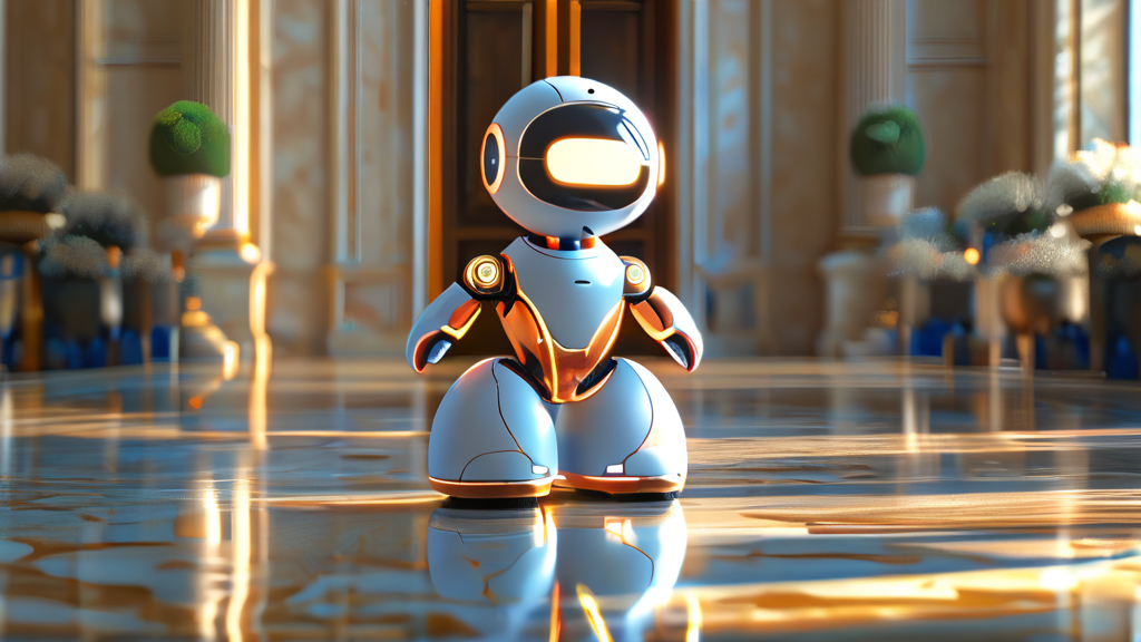 챗봇의 장점과 함께 알아야 할 주의사항 (realistic 스타일)