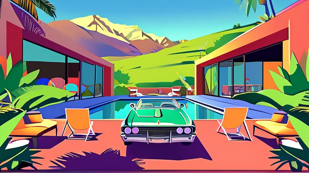 카혼 델 마이포 핵심 관광지 및 체험 가이드 (cartoon 스타일)