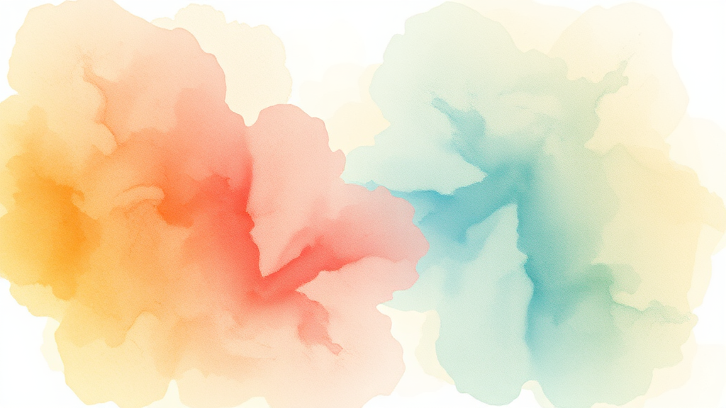 마무리 (watercolor 스타일)