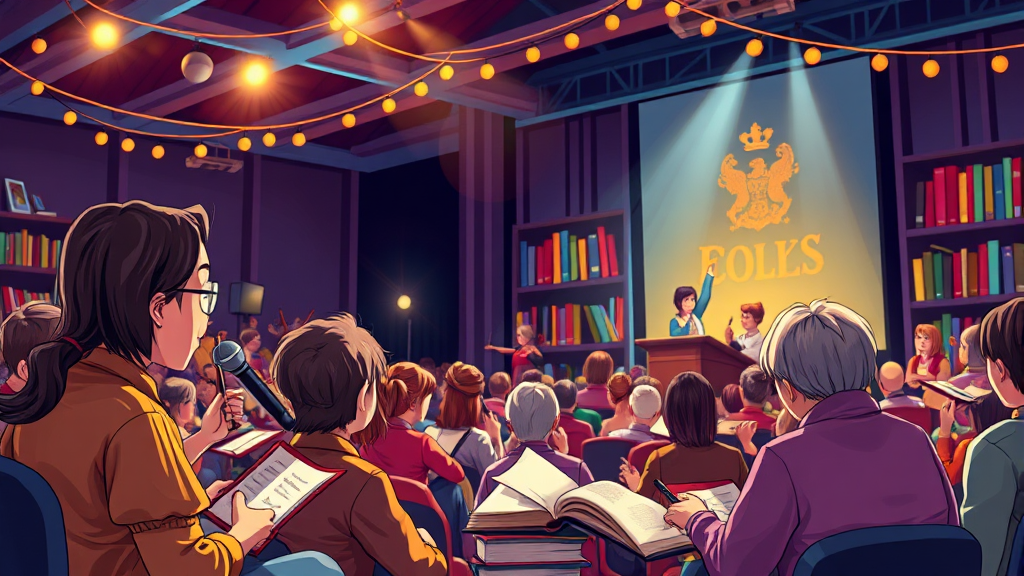 독서의 즐거움을 더하다: 북콘서트 및 강연 프로그램 (realistic 스타일)