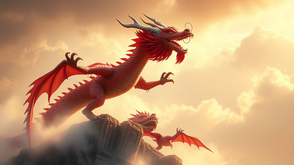 삼재, 무엇을 의미할까요? (realistic 스타일)