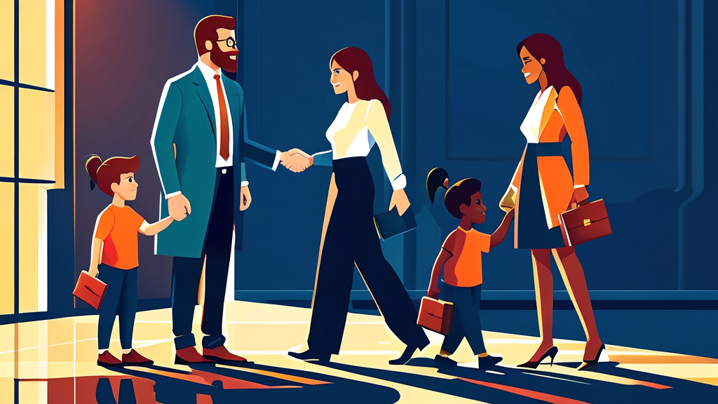 양육비 미지급, 법적 조력과 대응 전략 (illustration 스타일)