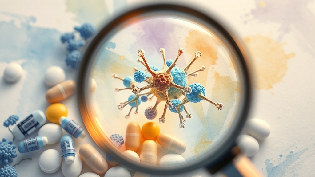 페니실린, 무엇일까요? (watercolor 스타일)