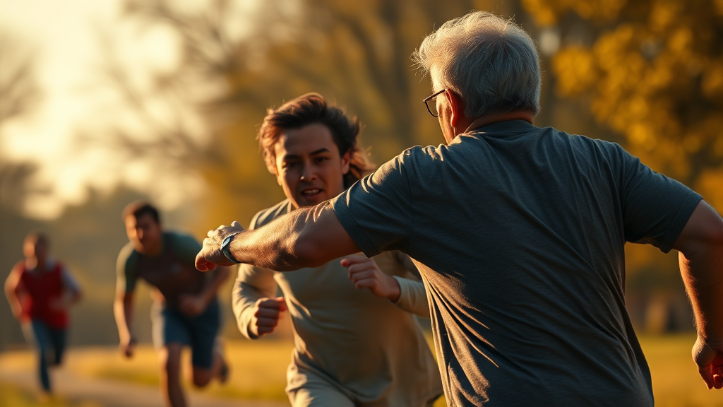 ‘허들’이 던지는 메시지 (realistic 스타일)