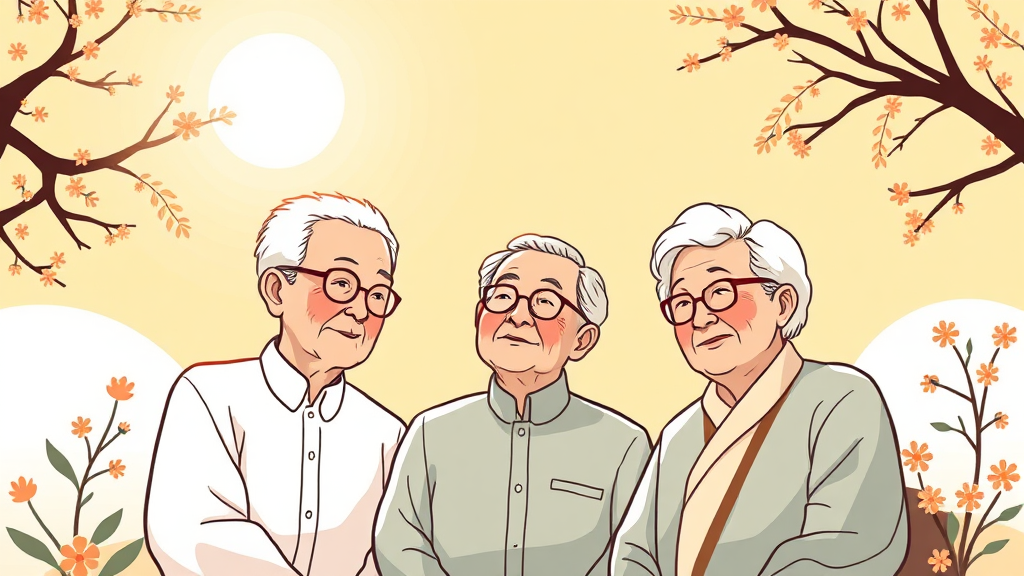 국민연금 vs 기초연금 vs 노령연금 (illustration 스타일)