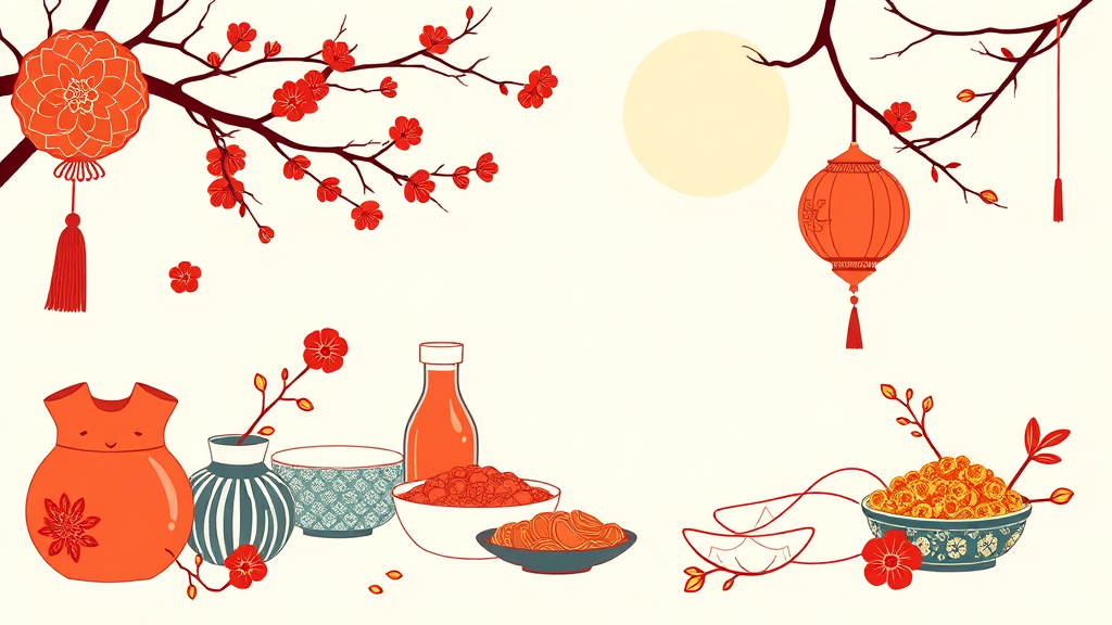 5만원으로 준비하는 설 선물 아이디어 (illustration 스타일)