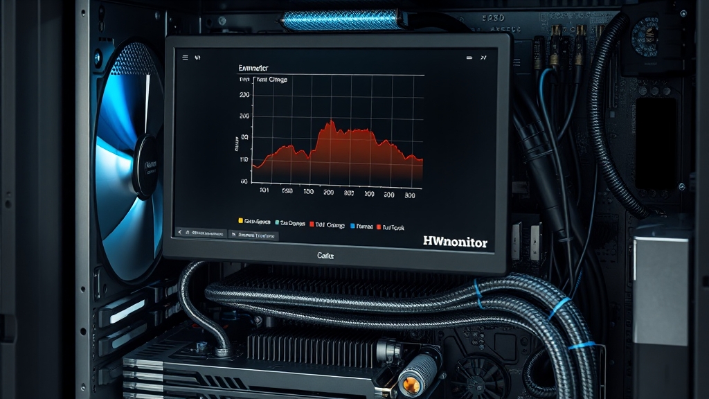 CPU 온도 측정, HWMonitor 활용법 (realistic 스타일)