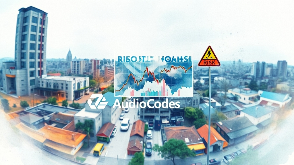 AI 음성 분석 선두주자 오디오코즈: 투자 분석 및 전망 7 오디오코즈 투자 시 고려해야 할 리스크 요인 (watercolor 스타일)