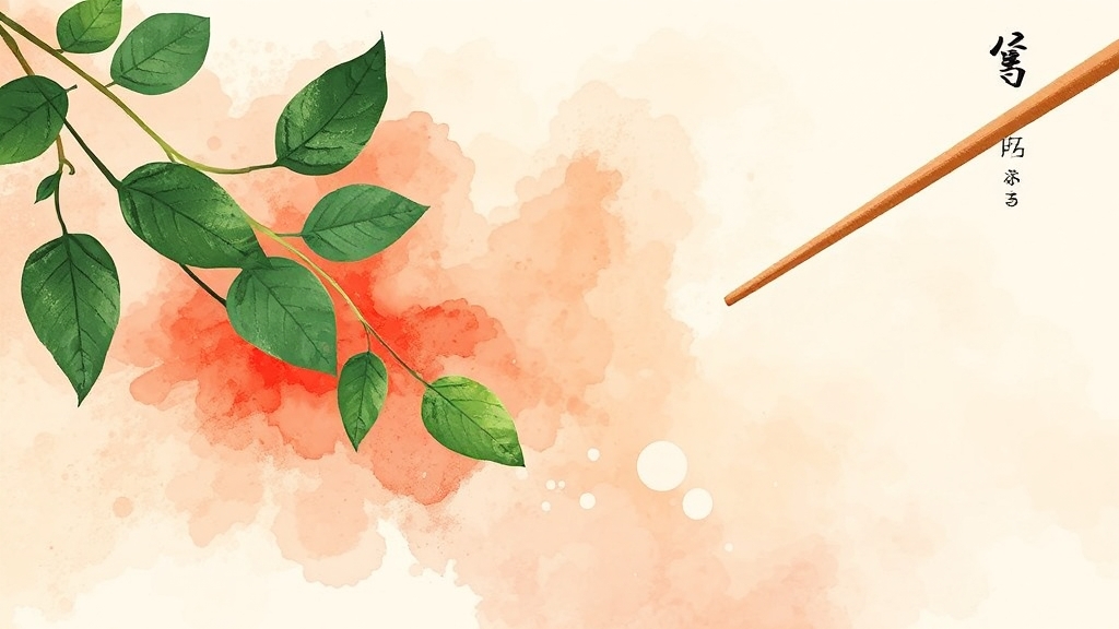 궁채나물 부작용 및 섭취 시 주의사항 (watercolor 스타일)