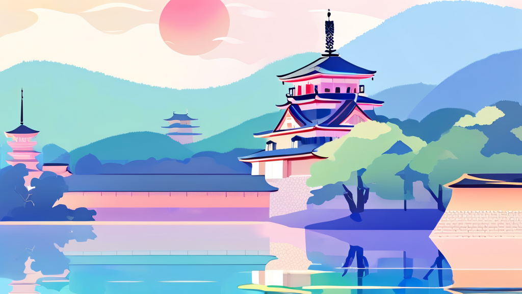 오사카 주유패스, 알찬 여행을 위한 최종 점검 (watercolor 스타일)