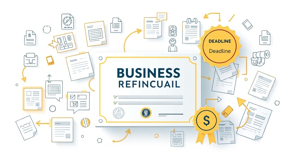 신청 절차 및 준비 서류 (illustration 스타일)