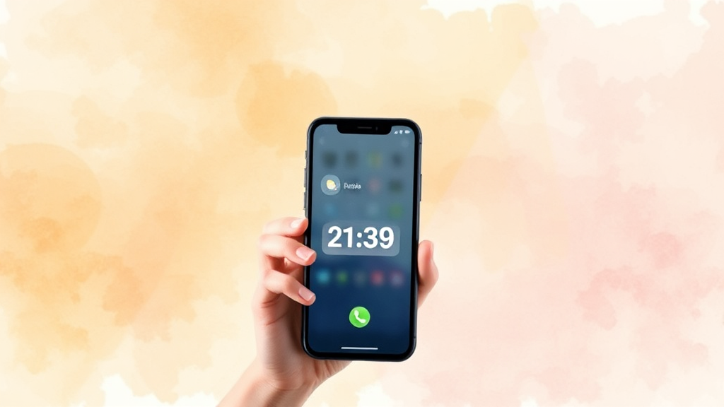 알뜰폰 번호이동, 성공적으로! (watercolor 스타일)