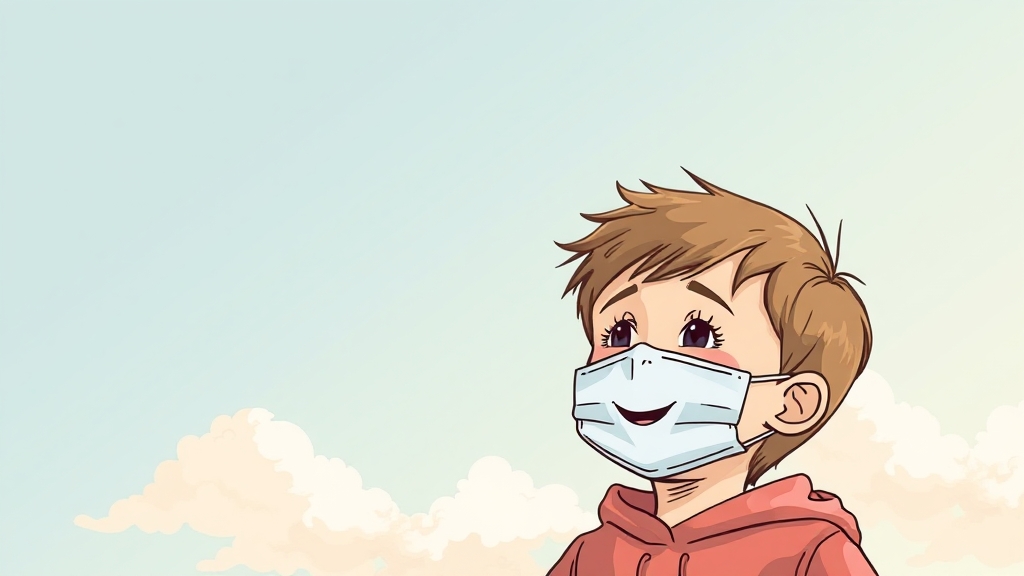 백일해, 예방과 관리가 중요합니다! (illustration 스타일)